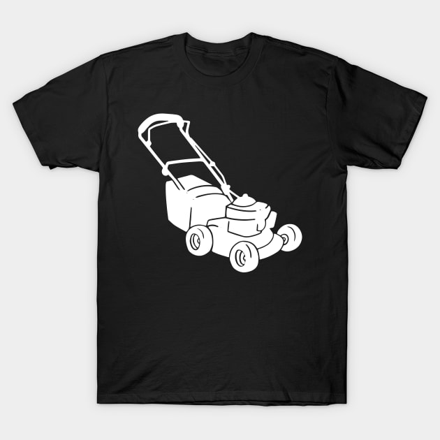 Lawn Mower Gardening T-Shirt by Shirtbubble